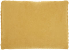 Mustard Yellow Chunky Braid Lumbar Pillow
