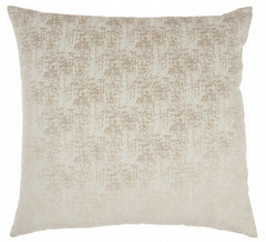 Beige Distressed Gradient Throw Pillow