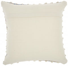 Multicolor Woven Detailed Throw Pillow