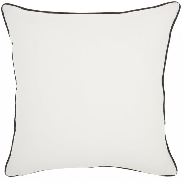 Abstract Flower Throw Pillow