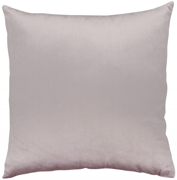 Light Pink Silver  Patterned Throw Pillow