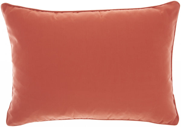 Coral Indoor Outdoor LumbarThrow Pillow