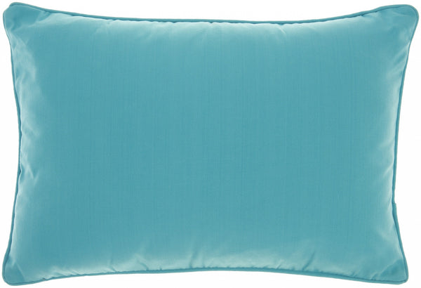 Turquoise Indoor Outdoor LumbarThrow Pillow
