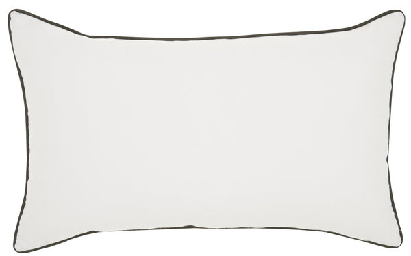 Black and White I Love You More Throw Pillow