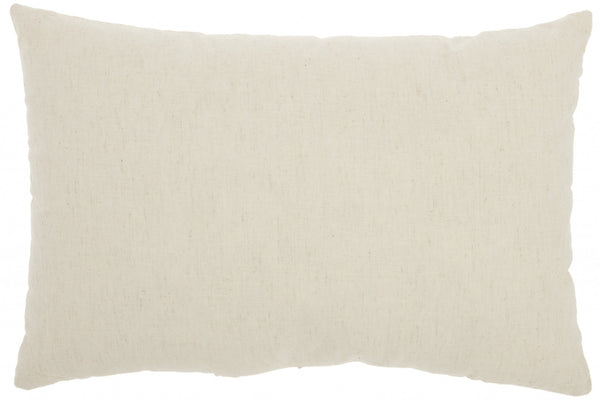 Please Go Away Pink Lumbar Throw Pillow