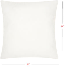 20" x 20" Choice White Square Pillow Insert