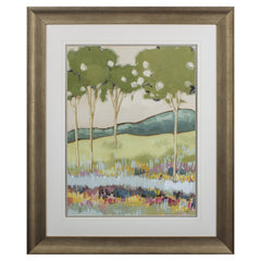 Shades of Trees I Abstract Framed Art