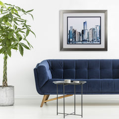 Skyline II Watercolor Framed Art