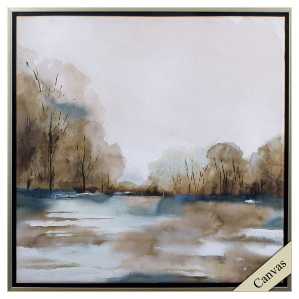 Silent Still Watercolor Canvas Wall Art