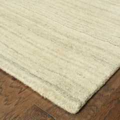 4’ x 6’ Two-toned Beige and GrayArea Rug