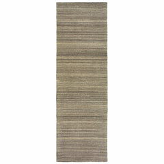 10'x13' Two-toned Brown and Beige Indoor Area Rug