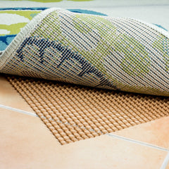 6' x 8' Brown Non Slip Outdoor Rug Pad
