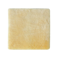 17" Square Natural off white Medical Grade Sheepskin Chair Pad