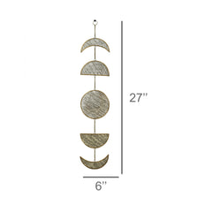 Phases of Moon Antique Wall Hanging