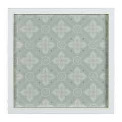 Framed Beige and Green Wall Art