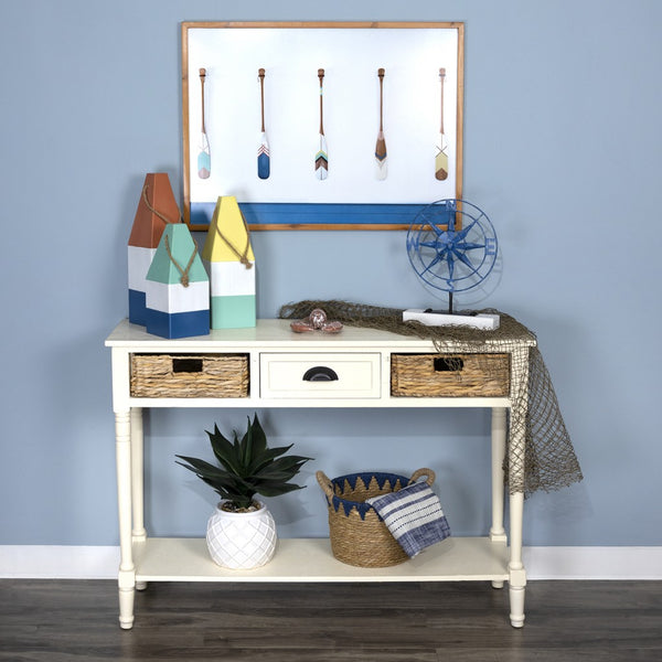 Red and White Lobster Sculpture