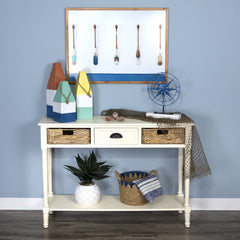 Red and White Lobster Sculpture