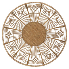 Jumbo Bohemian Bamboo Decorative Wall Basket