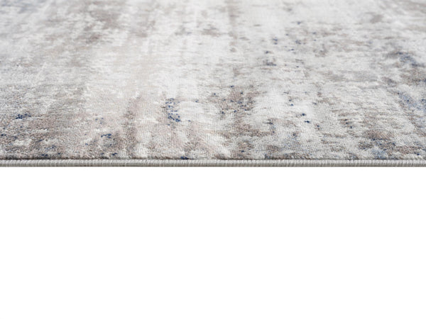 2’ x 5’ Navy Blue Distressed Striations Area Rug