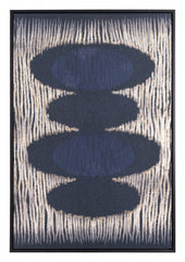 Black and Gold River Balance Canvas Wall Art