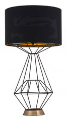 Black Diamond Table or Desk Lamp