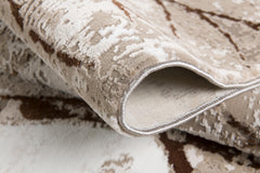 4’ x 6’ Brown Intricate Branches Area Rug