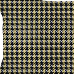 Set of 2 Yellow Houndstooth Lumbar Pillow Covers