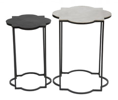 Set of Two Eastern Accent Tables