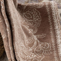 2' x 13' Beige Faded Tribal Motifs Runner Rug