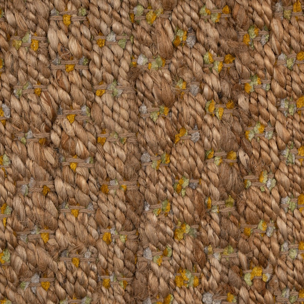 5' x 8' Classic Beige Toned Jute Area Rug