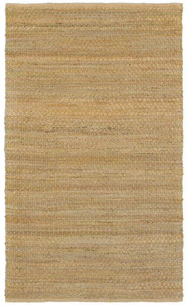 9' x 12' Classic Beige Toned Jute Area Rug