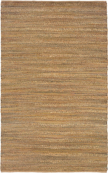 8' x 10' Brown Braided Jute Area Rug