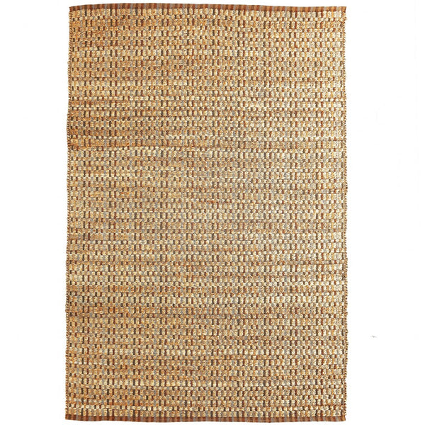 8' x 10' Tan Classic Interwoven Area Rug