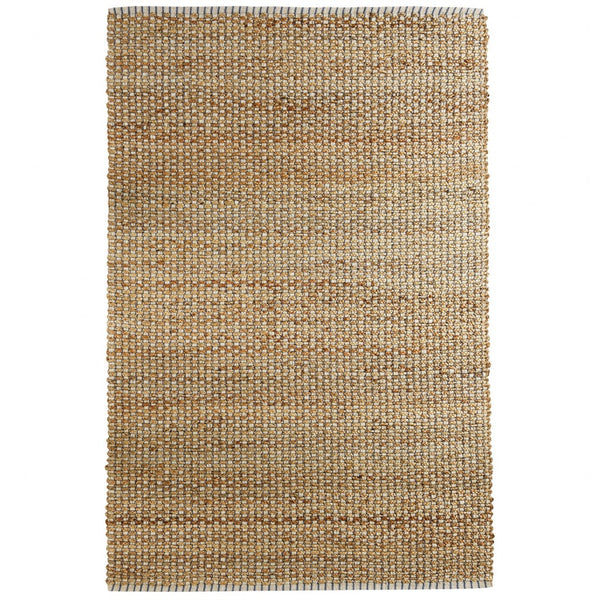 5' x 8' Natural Braided Jute Area Rug