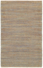 5' x 8' Tan and Navy Boho Chic Area Rug