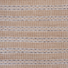 5' x 8' Tan and Gray Detailed Stripes Area Rug
