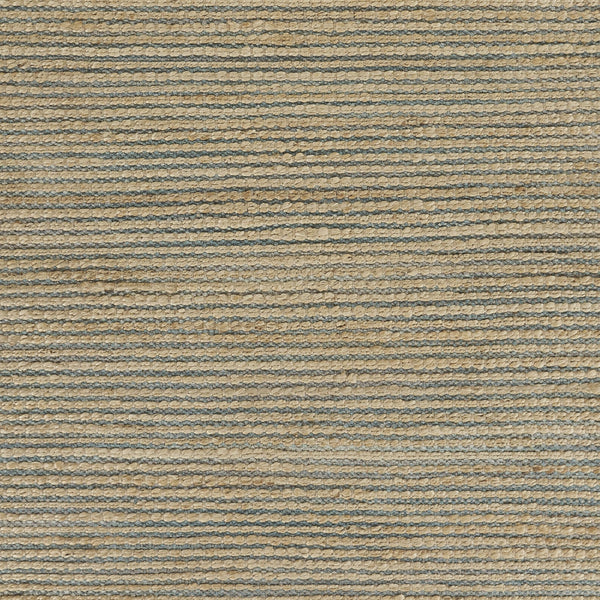 8' x 10' Tan and Blue Undertone Striated Area Rug