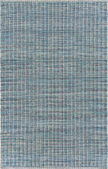 2' x 3' Classic Blue Jute Scatter Rug