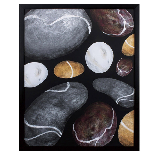 Modern Assortment of Rocks 1 Wall Art