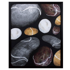 Modern Assortment of Rocks 1 Wall Art