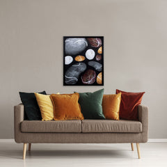 Modern Assortment of Rocks 1 Wall Art