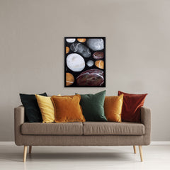 Modern Assortment of Rocks 2 Wall Art