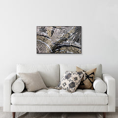 Abstract Fingerprint Pattern 1 Canvas Wall Art