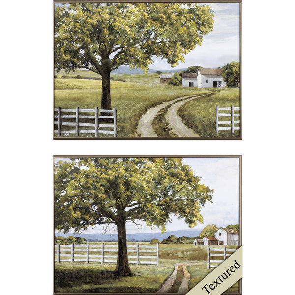 Set of Two Welcome to the Farm Wall Art
