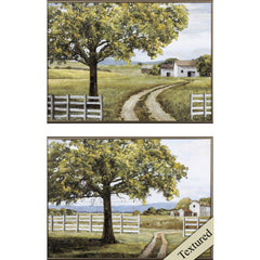 Set of Two Welcome to the Farm Wall Art
