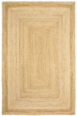 8' x 10' Classic Tan Bordered Area Rug