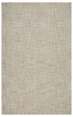 8' x 10' Taupe and Tan Minimal Area Rug