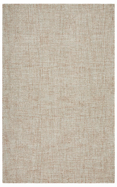 9' x 12' Taupe and Tan Minimal Area Rug