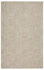 9' x 12' Taupe and Tan Minimal Area Rug
