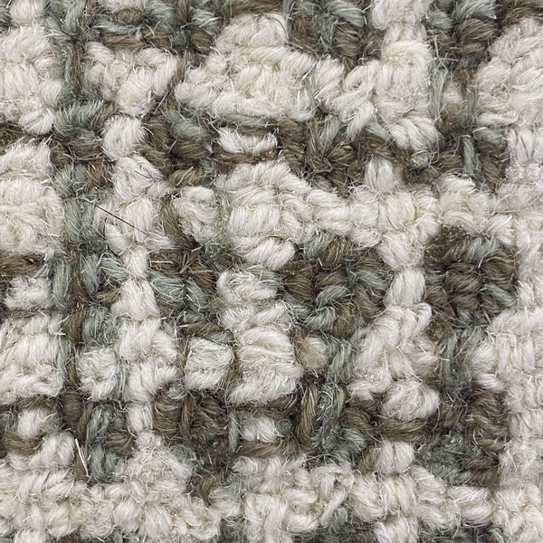 9' x 12' Taupe and Tan Minimal Area Rug